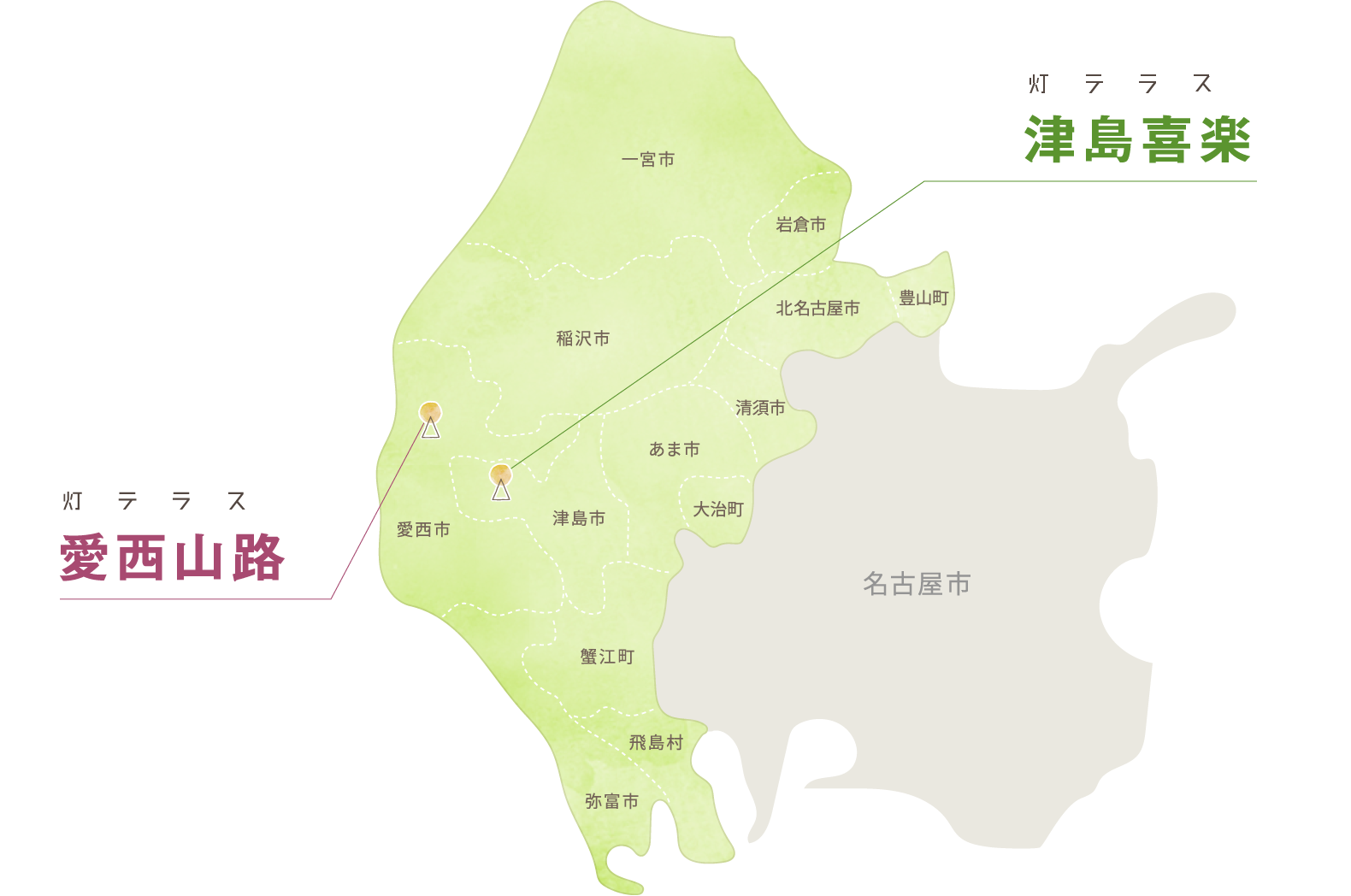 「灯テラス」4つの施設